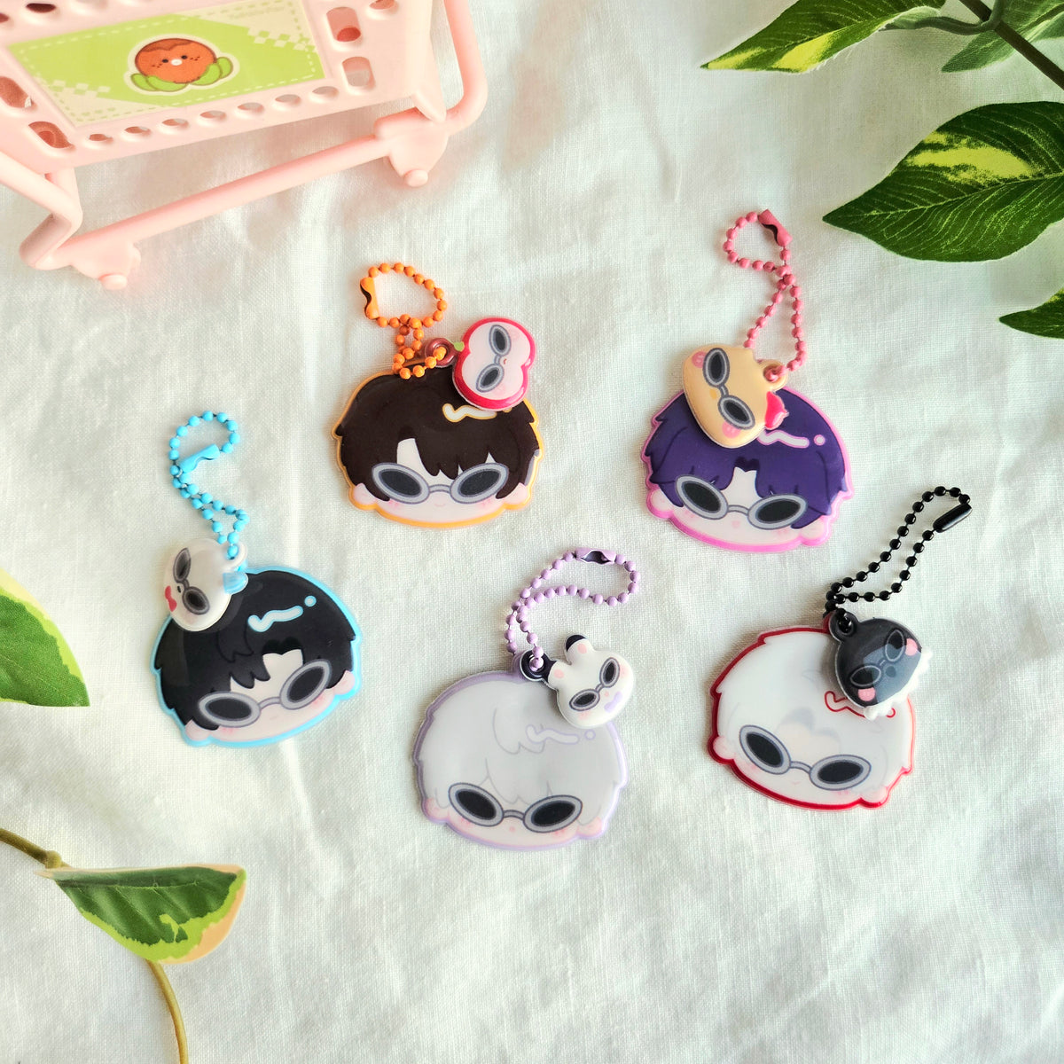 Silly Space Men Bubble Charms