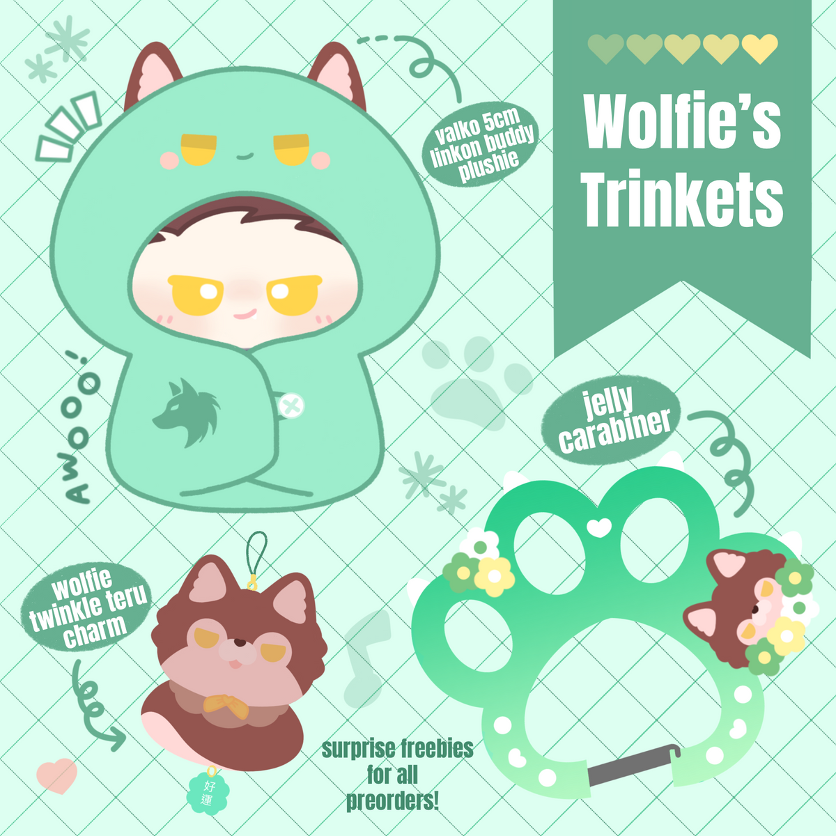 Wolfie's Trinkets Preorders